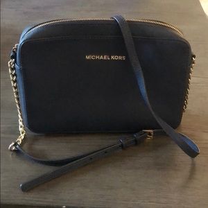 Michael Kors Leather Crossbody Bag